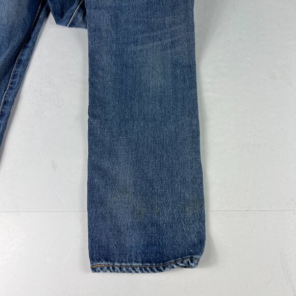 Levi's Jeans Men's 31X29* 512 Slim Tapered Blue Faded Dirtressed Denim Tag 31x32 - Picture 9 of 16
